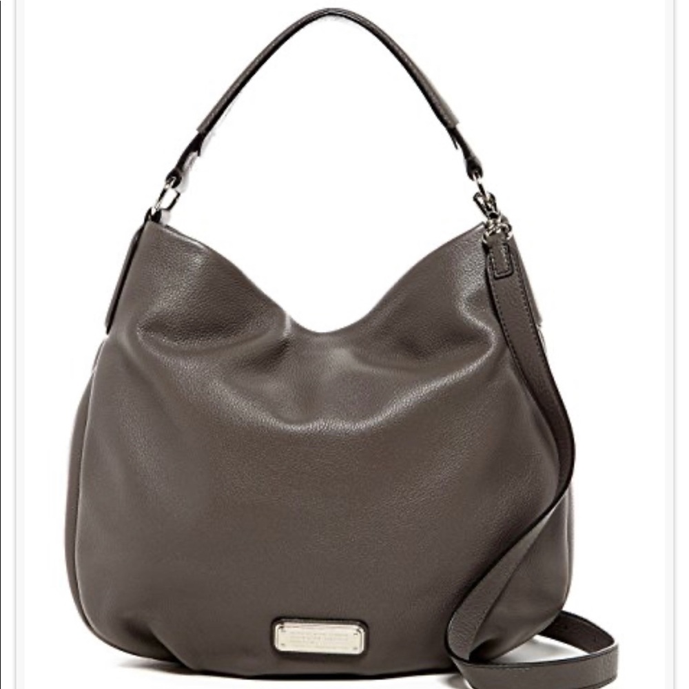Marc Jacobs New Q Hillier Convertible Hobo Gray